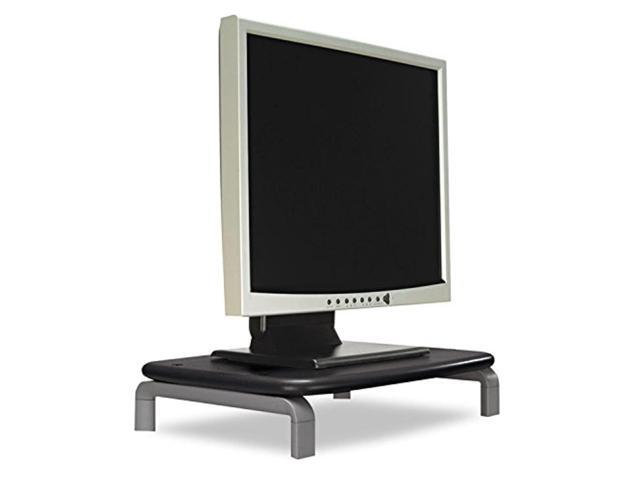 kensington 60087 monitor stand adjustable supports 40lb11-1/2-inch x9-inch x2-5-inch bk