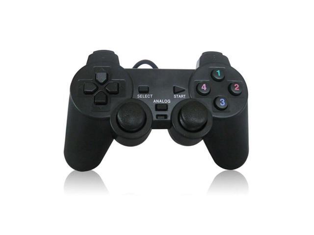 EFS 208 USB Wired Gamepad Game Controller for PC / Windows - Black