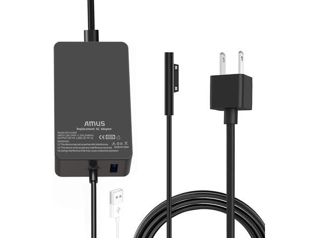 36W Laptop Ladekabel Für Microsoft Surface Pro 5 Surface Pro 3 Surface Pro 4 I5 I7 2017 Model 1625 Surface Go 1 2 3 12V 2.58A Surface Netzteil Ladegerät Power Cord