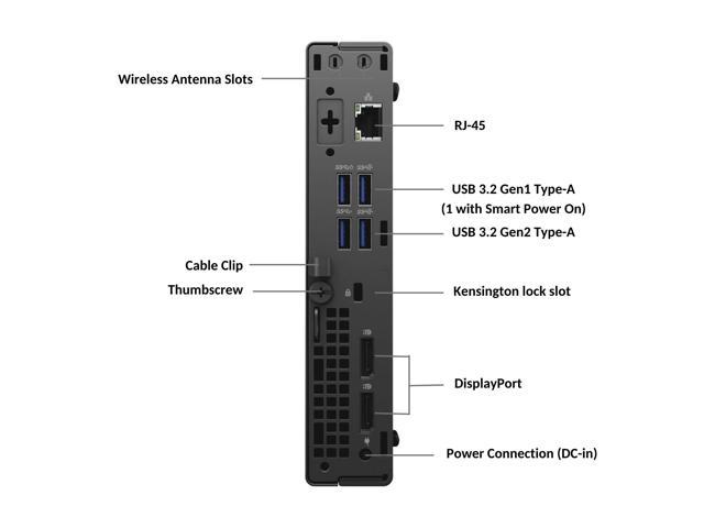 NeweggBusiness - Dell OptiPlex 7080 Micro Form Factor Mini