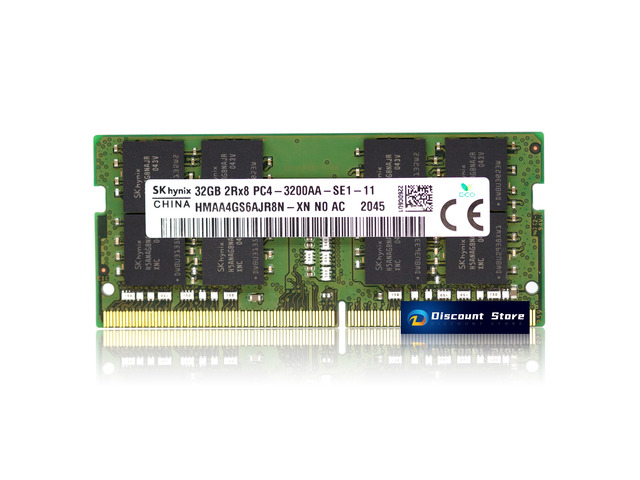 NeweggBusiness - Hynix 32GB HMAA4GS6AJR8N-XN 2RX8 DDR4 3200MHz