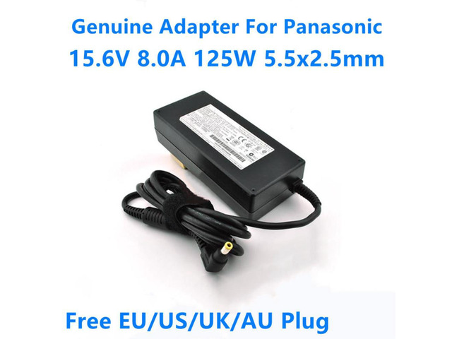 Genuine Panasonic Toughbook AC Adapter Charger 15.6V 5A For CF-19, CF-29, CF-30, CF-31, CF-51 Models