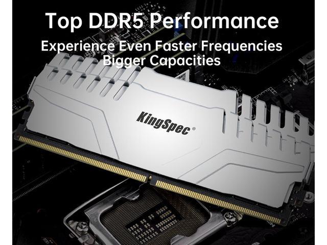 NeweggBusiness - KingSpec DDR5 Computer Memory 32GB(2×16GB