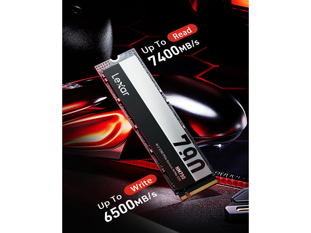 NeweggBusiness - M.2 4TB Lexar NM790 High Speed NVMe PCIe4.0 x 4