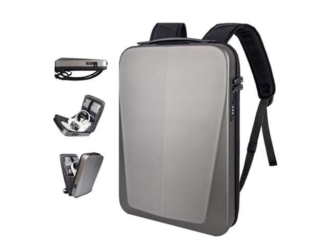 Anti-Theft Hard Shell Laptop Backpack, Waterproof Gaming Backpack with USB Charging Port Slim Bookbag with Lock For 17 Inch並行輸入品