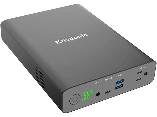 o*r様 Krisdonia AC Power Bank 60000mAh ポー Krisdonia AC Outlet Portable Charger 60000mAh 110V/130W