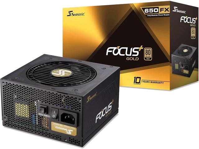 【極美品・付属品完備】Seasonic FOCUS PLUS 650 Gold NeweggBusiness - Seasonic FOCUS Plus 650 Gold SSR-650FX 650W 80+