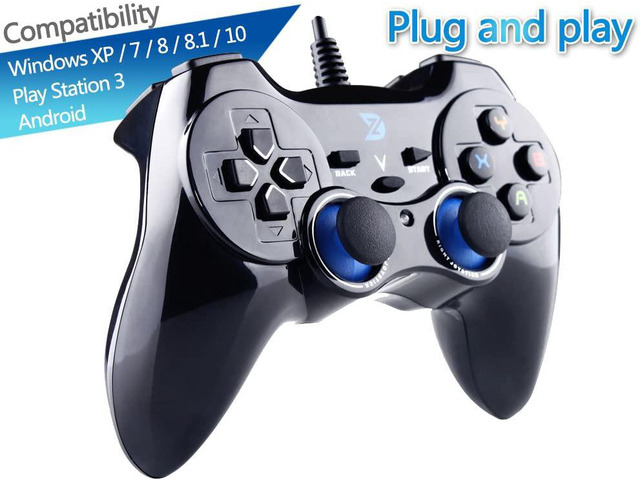 NeweggBusiness - ZD-V+ USB Wired Gaming Controller Gamepad For PC