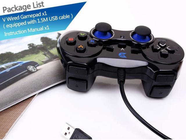 NeweggBusiness - ZD-V+ USB Wired Gaming Controller Gamepad For PC