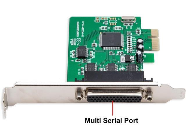 NeweggBusiness - IO Crest 4 Serial Ports PCI-e Controller Card