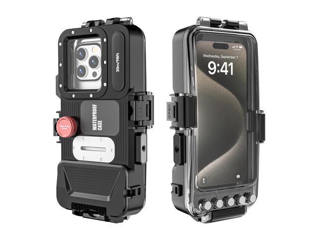 NeweggBusiness - Professional Snorkeling Diving Waterproof Phone Case, Bluetooth Connection, Underwater 98FT/30M Photo & Video Protective Housing ShockProof Phone Cover for iPhone Samsung LG Huawei etc NeweggBusiness - Professional Snorkeling Diving Waterproof Phone Case, Bluetooth Connection, Underwater 98FT/30M Photo & Video Protective Housing ShockProof Phone Cover for iPhone Samsung LG Huawei etc