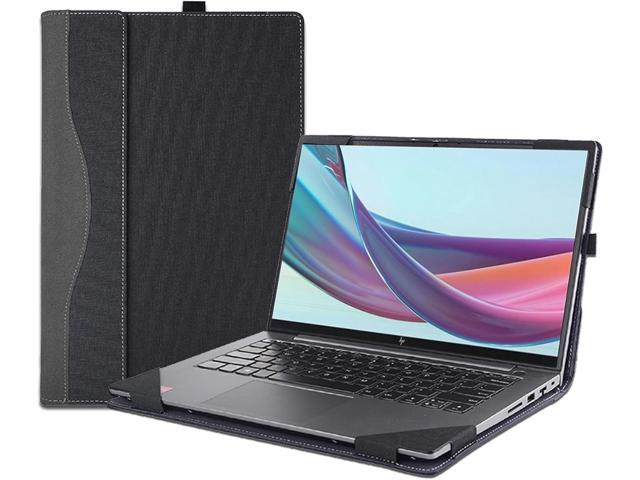 NeweggBusiness BONAEVER Laptop Case Cover for 14 inch HP Elitebook 645 G9 G10 HP EliteBook 640 G9 G10 Sleeve PU Leather Notebook PC Sleeve Protective Bag Accessory with Pencil Holder