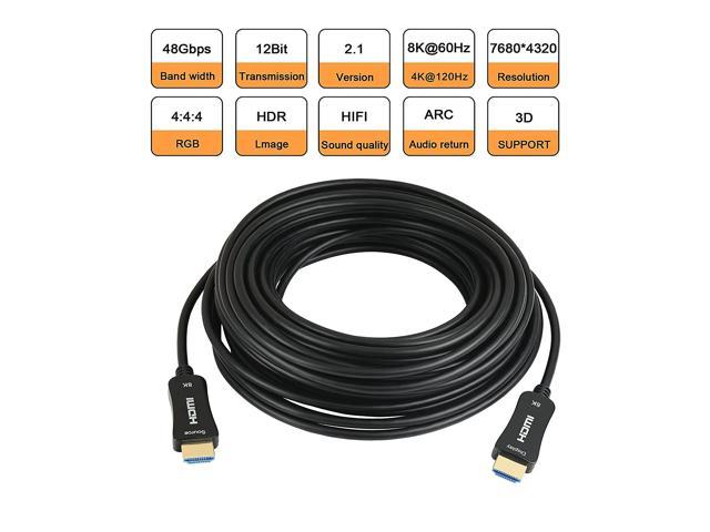 4K HDR HDMI Cable , 4K 120Hz(4:4:4, HDR10 ARC HDCP 2.3/2.2) 1440p