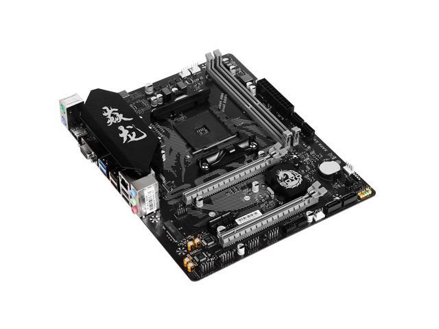 NeweggBusiness - SOYO Monarch Dragon AMD B550M Gaming Motherboard