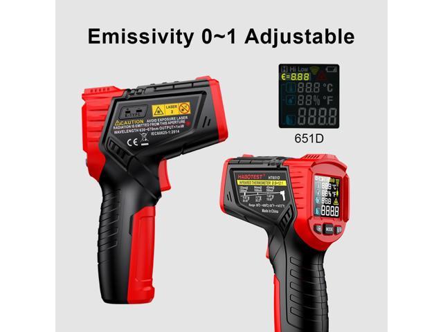 HT650C Digital Laser Infrared Thermometer Temperature Gun