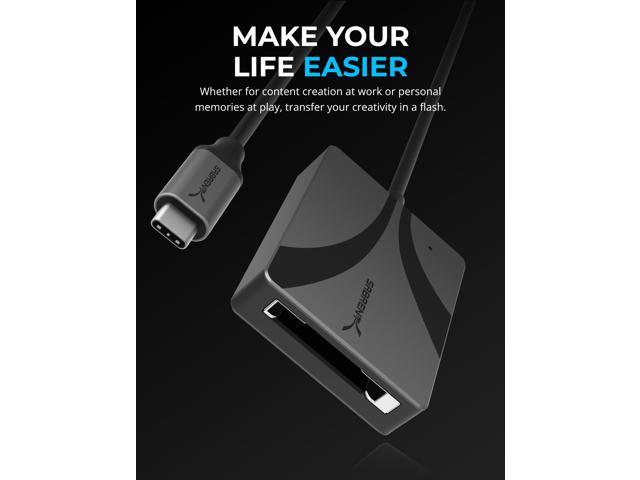 NeweggBusiness - SABRENT USB Type C CFexpress Type B Card Reader