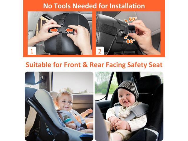 NeweggBusiness - Baby Car Camera HD 1440P Recording, 5