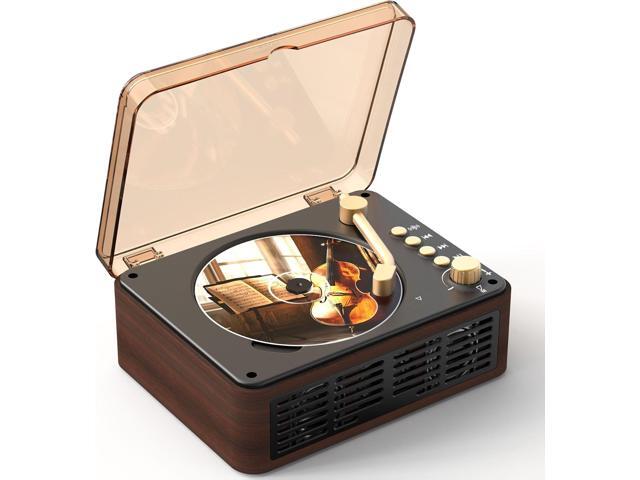 Desktop CD Player Portable with Bluetooth - Jimwey CD Player for Home with HiFi Speakers, FM Radio, Remote Control, LED Screen Display, Support CD/Blu NeweggBusiness - Portable CD Player Bluetooth with Speakers