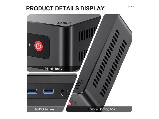 NeweggBusiness - Beelink Mini PC GK Mini Intel Celeron J4125(Up to