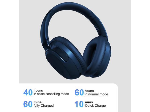 Eonome-Active-Noise-Cancelling-Headphones - S3 ANC Headphones - Hybrid Wireless Over-Ear Bluetooth Headphones with Mic,Multiple Modes,40H Playtime,Com Eonome-Active-Noise-Cancelling-Headphones - S3 ANC Headphones