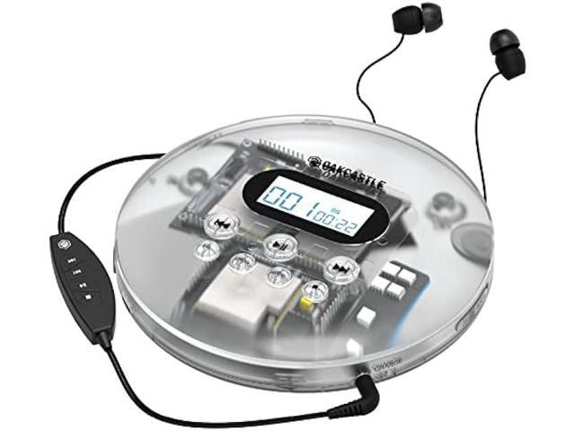 Oakcastle CD10 Portable CD player | Battery operated | Ideal for on the go | Anti-Skip | Retro Discman | Includes Earphone Oakcastle CD10 Portable CD player | Battery operated | Ideal for on the go | Anti-Skip | Retro Discman | Includes Earphone