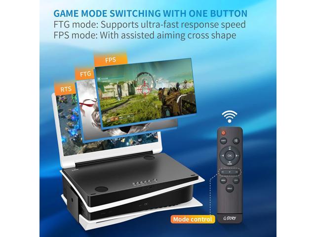  G-STORY 15.6 Inch IPS 4k 60Hz Portable Monitor Gaming Display  Integrated with PS5(not Included) 3840×2160 with 2 HDMI  Ports,FreeSync,Built-in 2 of Multimedia Stereo Speaker,UL : Electronics