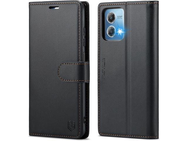NeweggBusiness - for Moto G Stylus 5G 2024 Wallet Case with RFID Blocking  Credit Card Holder,PU Leather Flip Kickstand Shockproof Cover Women Men for Motorola  Moto G Stylus 5G 2024 Phone Case (Black)