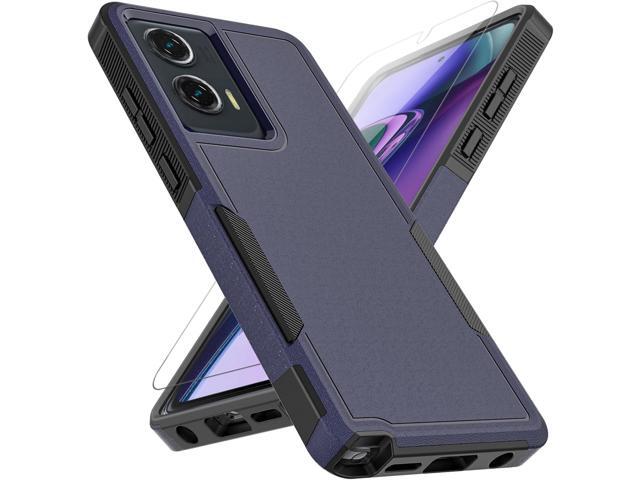 NeweggBusiness - for Moto G Stylus 5G 2024 Case: Dual Layer Protective Heavy Duty Cell Phone Cover Shockproof Rugged with HD Screen Protector - Military Protection Bumper Tough - Motorola Moto G Stylus 5G 2024, Blue NeweggBusiness - for Moto G Stylus 5G 2024 Case: Dual Layer Protective Heavy Duty Cell Phone Cover Shockproof Rugged with HD Screen Protector - Military Protection Bumper Tough - Motorola Moto G Stylus 5G 2024, Blue