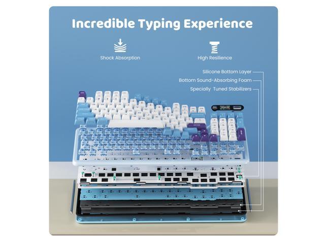 【KY】 ZIFRIEND AG98 98 Keys Machanical Keyboard 90% 100% Full Size Hot