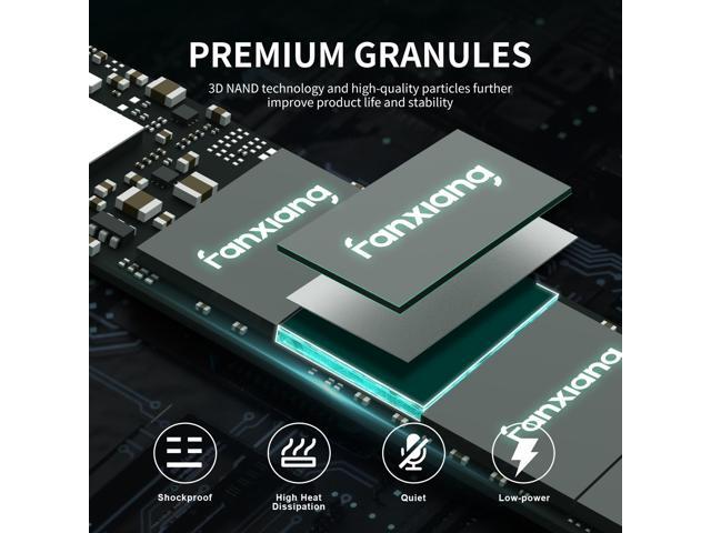NeweggBusiness - fanxiang M.2 SSD 512GB 2280 NVMe SSD TLC PCIe 3.0