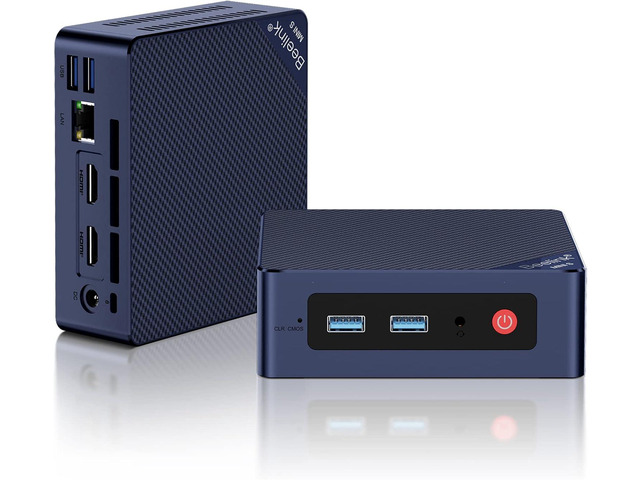 NeweggBusiness - Mini S12 Pro Mini PC, 12th Alder Lake-N100 (up to