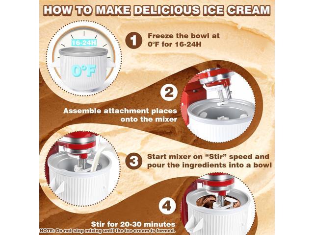 Kitchenaid Ice Cream Attachment How to Use 