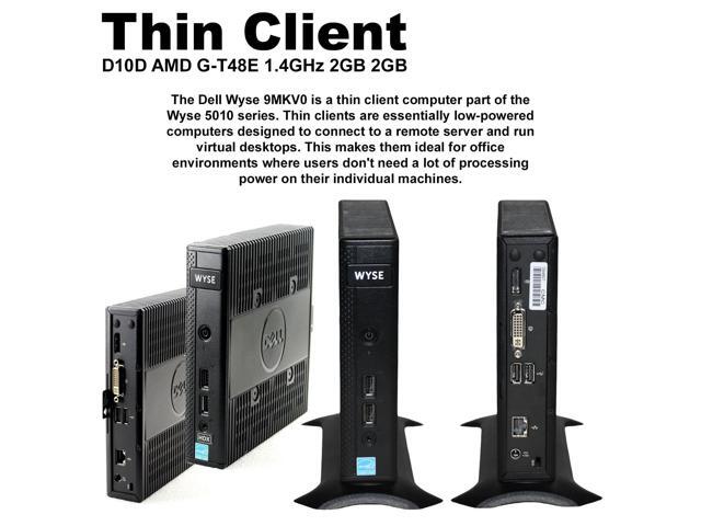 (未使用･未開封品)　WYSE 5020 TC - WIN10 - 32GF/4GR WIFI D90Q10 qdkdu57 Dell Wyse 5020 Thin Client, AMD GX-415GA @1.5GHZ, 4GB DDR3