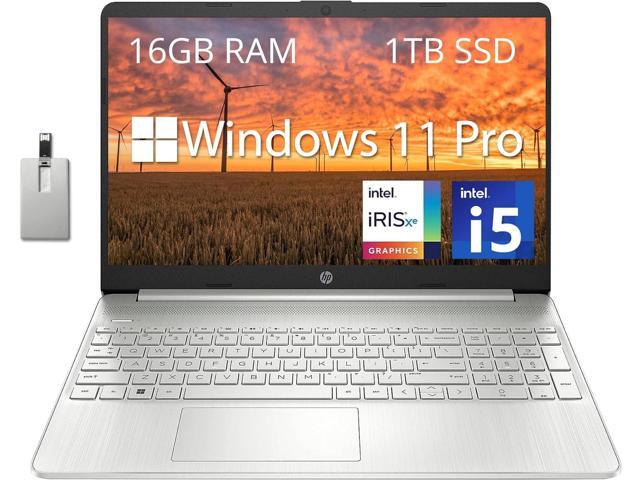 HP 15.6'' FHD Business Laptop, Intel Core i5-1135G7, 32GB RAM, 1TB PCIe SSD, Intel Iris Xe Graphics, Full-Size Keyboard, HD Webcam, Silver, Wi並行輸入 HP 15 15.6\"\" FHD Touchscreen Laptop, 12th Gen Intel i7, 32GB RAM