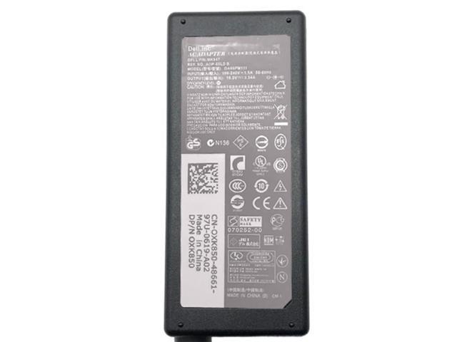 65W Laptop Charger Compatible With Dell Inspiron 11 13 14 15 17 24-3000 5000 7000 Series, 2 Tips AC Adapter Power Supply Cord(4.5mm And 7.4mm) In | Whizz Chargers &amp; Adapters