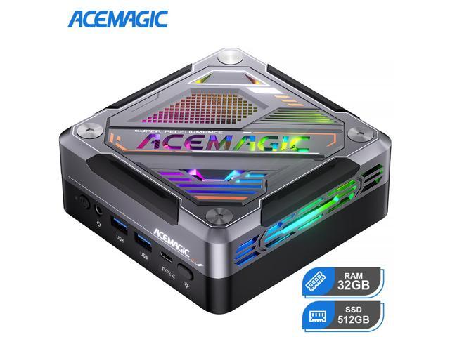 NeweggBusiness - ACEMAGIC Mini PC AM18 AMD Ryzen 7 7840HS (8C/16T
