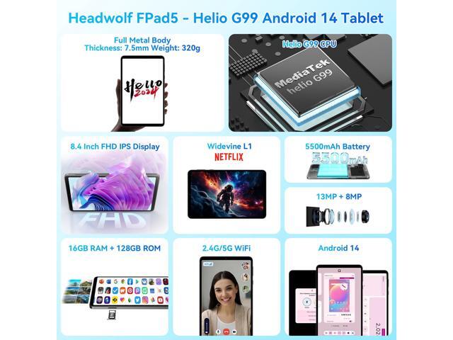 NeweggBusiness - Headwolf New Arrival FPad5 8.4'' IPS