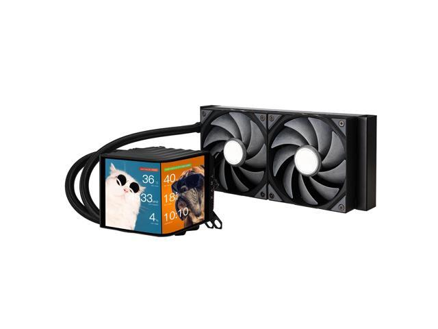 むーページ NeweggBusiness - TRYX Panorama 240 240mm AIO 6.5'' AMOLED Curved