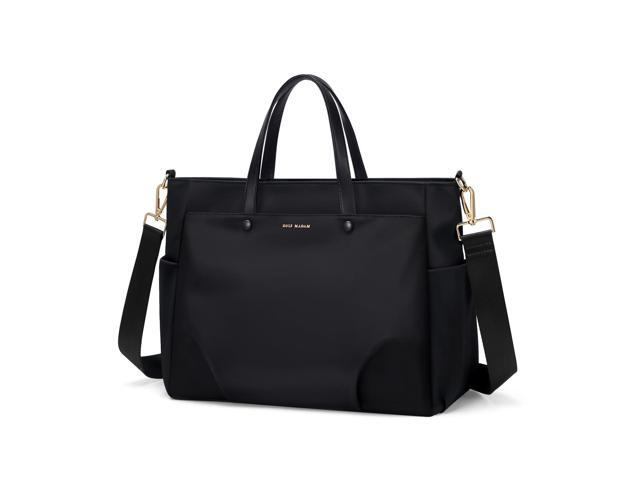 Women's Puffer Laptop Tote Bag - 15.6" Lightweight Work Bag With Shoulder Strap