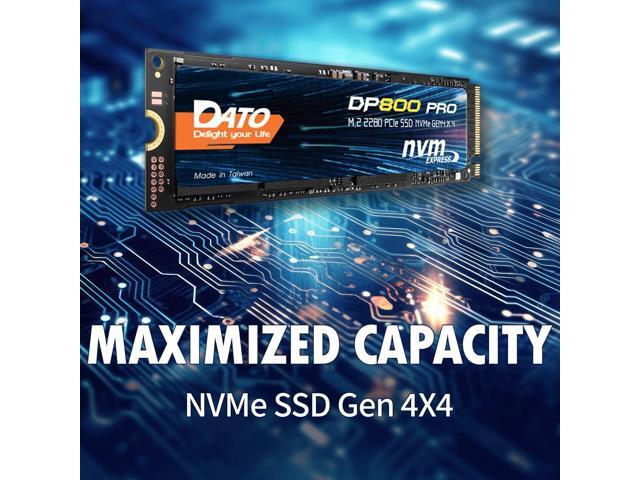 NeweggBusiness - DATO 512GB M.2 2280 NVMe SSD, PCIe Gen4 x4