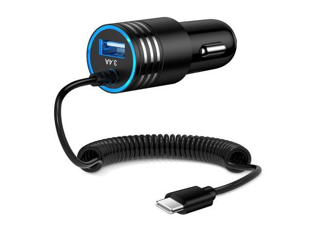 anker cigarette lighter usb charger - C Car Charger, 40W 2-Port PowerIQ 3.0 Type C Adapter, PowerDrive III Duo with Power Delivery Features of Anker 323 USB Anker Car Cigarette Lighter Adapter