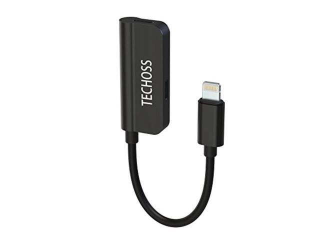 2 in 1 lightning Adapter for iPhone 7 8 Offex Dual Lightning Headphone Audio & Charge Adapter for iPhone X / 8/8 Plus / 7/7 Plus Support iOS 103