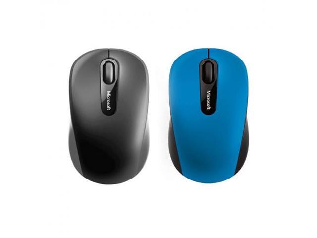 Microsoft Bluetooth Mobile Mouse 3600 Black + Microsoft 3600 Bluetooth Mobile Mouse Blue - Wireless - BlueTrack Enabled - 1000 dpi resolution