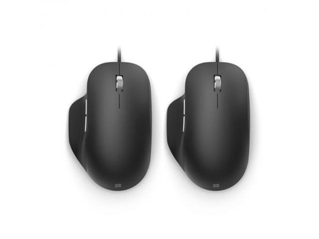 Microsoft Ergonomic Mouse Black- Pack of Two - BlueTrack Enabled - USB 20 Type A - 1000 dpi - Scroll Wheel - 5 Button(s)