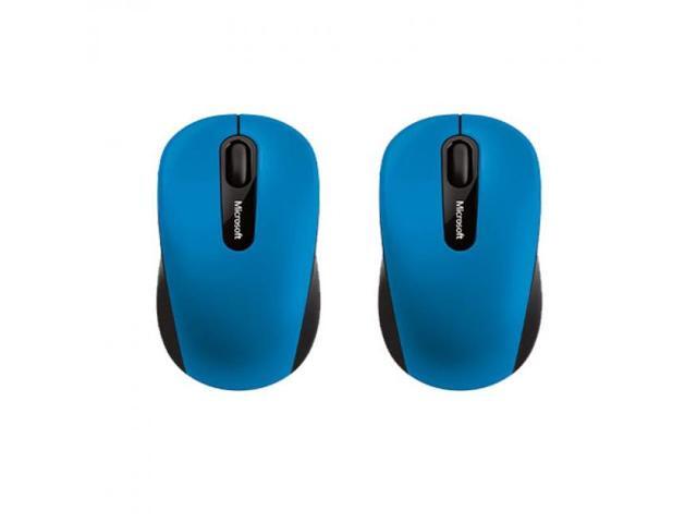 Microsoft 3600 Bluetooth Mobile Mouse Blue - BlueTrack enabled - Wireless Bluetooth Connectivity - 4 Total Buttons - 1000 dpi resolution - Tilt