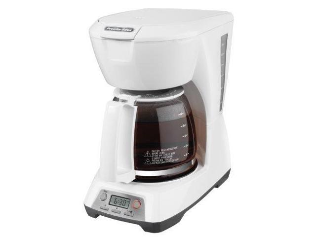 Programmable 12 Cup Coffee Maker (white) - Model 43671