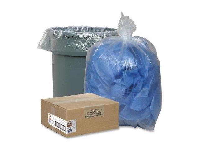 Genuine Joe 1.2mil Black Trash Can Liners