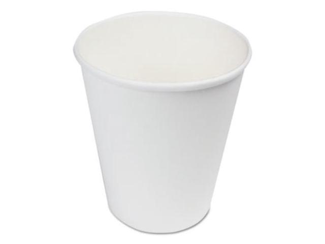 Boardwalk WHT8HCUP Paper Hot Cups 8 oz White 1000/Carton