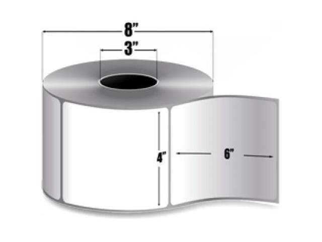 Zebra 10018340 4 x 6 Z-Perform 1500T Labels - 1 Case (4 Rolls)