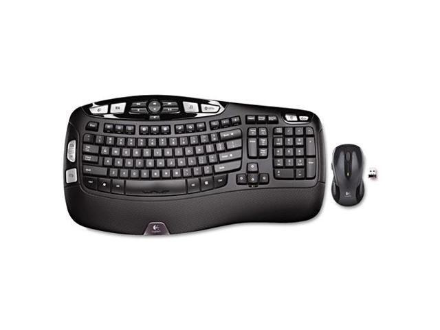 Mk550 Wireless Desktop Set Keyboard/Mouse Usb Black